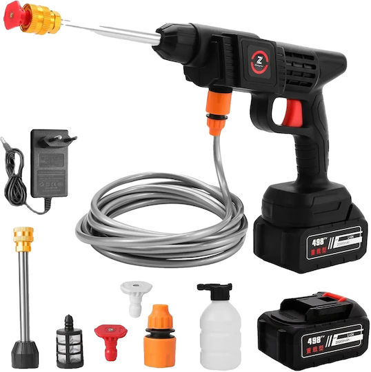 Pistol Electric cu Apă de Înaltă Presiune 50bar Presiune Maximă 21v Tensiune 10000mah 1 Baterie Electrică Eu