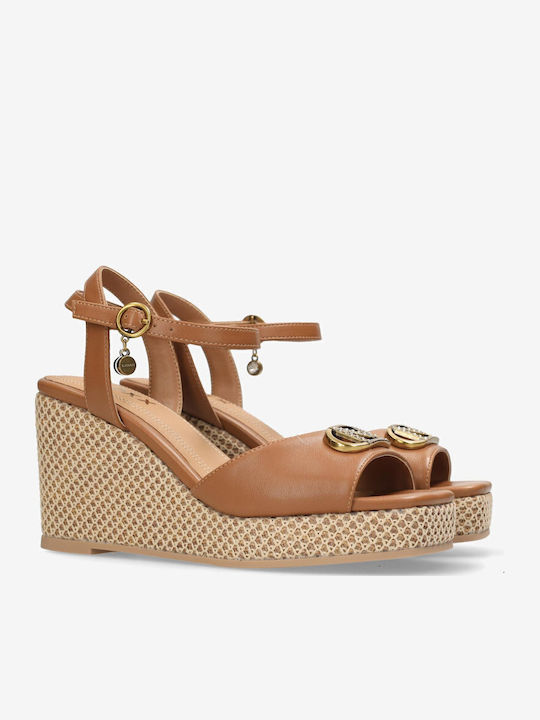 Women's Platform Shoes Tabac Brown