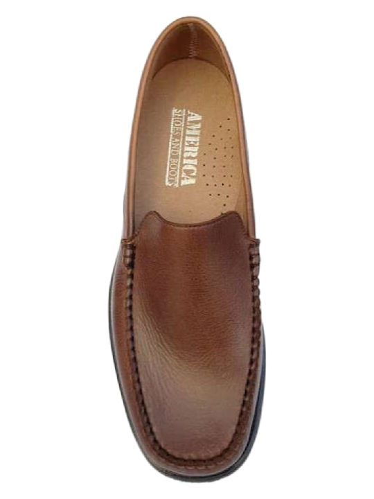Men's Leather Loafers Tabac Brown