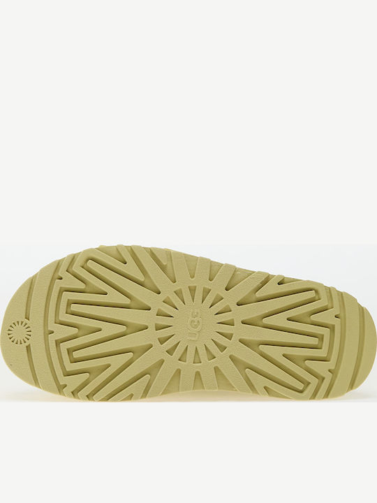 GoldenGlow Slide Women's Sandals Yellow
