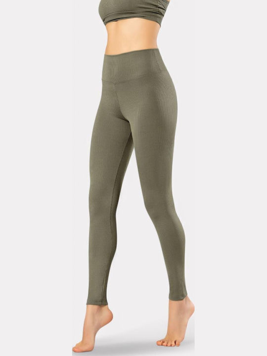Schulung Frauen Leggings Hochgeschnitten Black