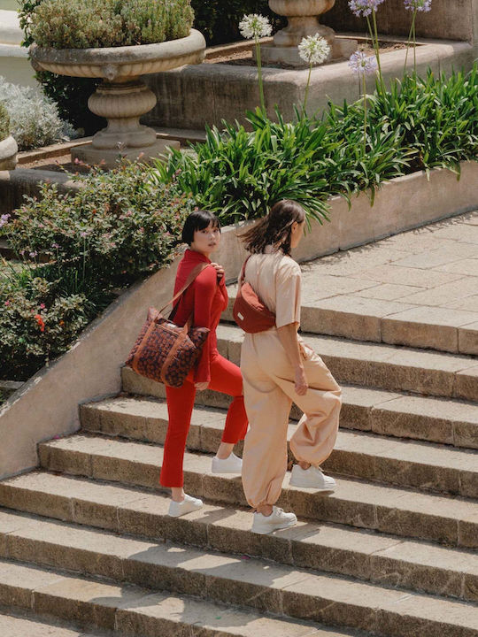 Paris Tokyo Unisex Bum Bag Orange
