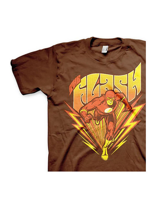 Flash Classic T-shirt Brown Wb-1-fl001-h24-br
