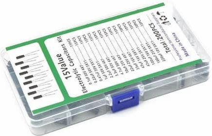 Tipa Set Elektrolytkondensatoren 200 Stk 0,1 μF 220 μF