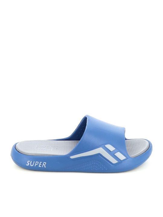 Men's Slides Blue