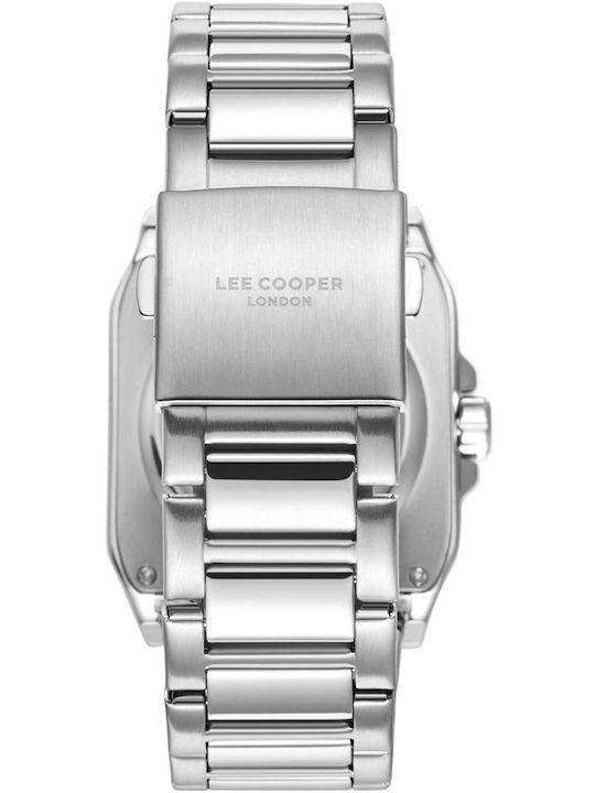 Lee Cooper Men's Watch Automatic with Silver Metal Bracelet