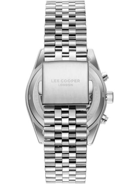 Men's Automatic Watch with Silver Metal Bracelet
