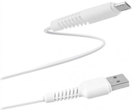 T'nB Regular USB 2.0 to micro USB Cable Λευκό 1m (CBMUSB1WH) 1τμχ