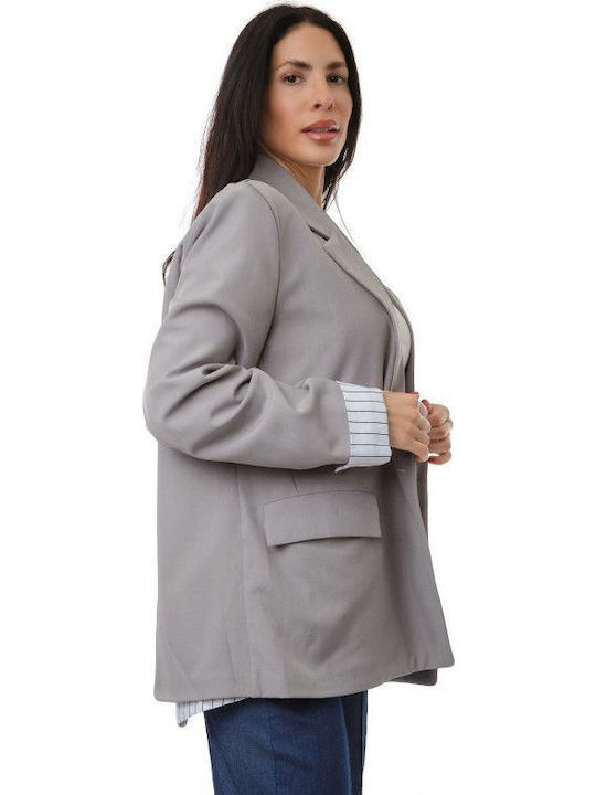 Silia D Women's Blazer Grey