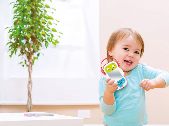 Baby Clementoni Baby Radio Toy (Speaks Greek) with Music and Sounds for 3+ Months (Various Designs) 1pc