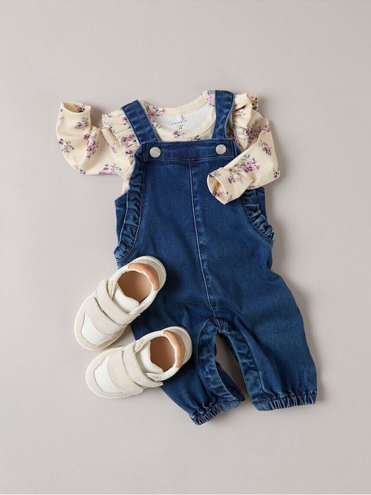 Name It Παιδική Τζιν Ολόσωμη Φόρμα Indigo, Dark Blue