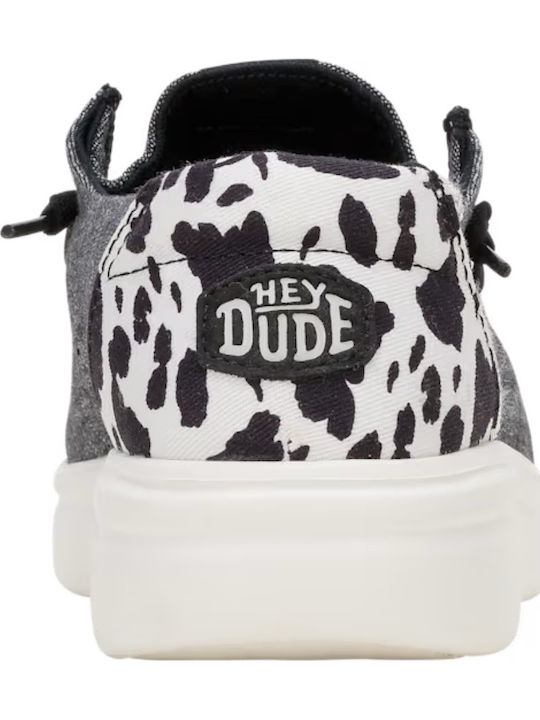 Wendy Rise Women's Moccasins in Black Color