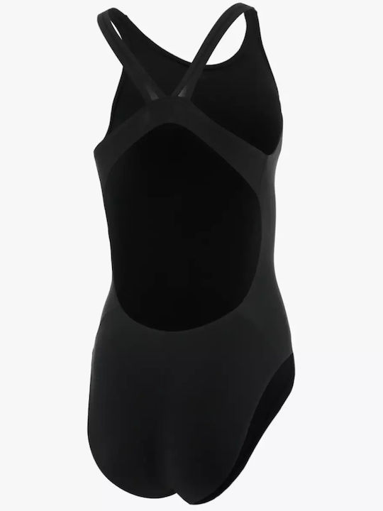Athletic One-Piece Swimsuit Black