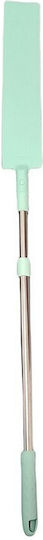 Siks Flexible Dust Wiper Extendable Handle Flat Base 136 Cm Turquoise