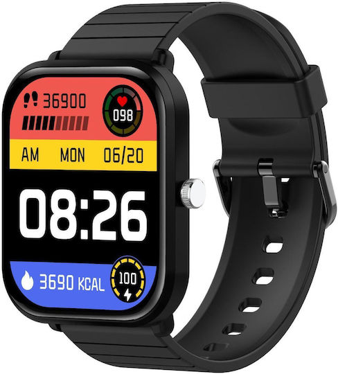 Celly TRAINERMATE2 45mm Smartwatch (Negru)