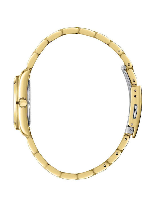 Lee Cooper Bracelet Γυναικείο Ρολόι 28mm Μπαταρίας με Χρυσό Μεταλλικό Μπρασελέ