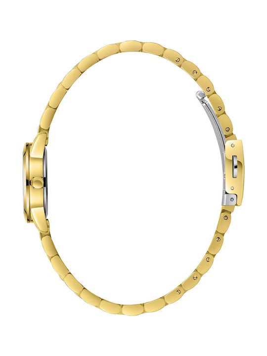 Lee Cooper Women's Bracelet Watch 23mm Battery with Gold Stainless Steel Bracelet