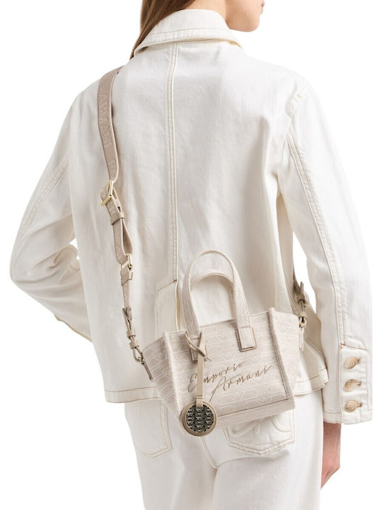 Women's Bag Handbag Beige
