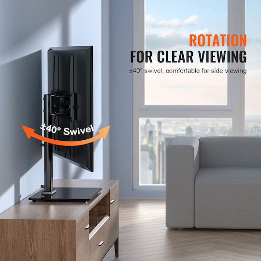 Vevor LDDSZJGDZXG55I5UNV0 Επιτραπέζια Βάση Τηλεόρασης έως 55"