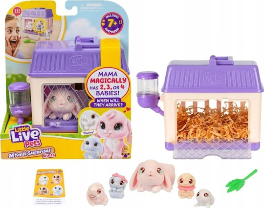 Миниатюрна играчка Малки живи домашни любимци за 5+ години Години