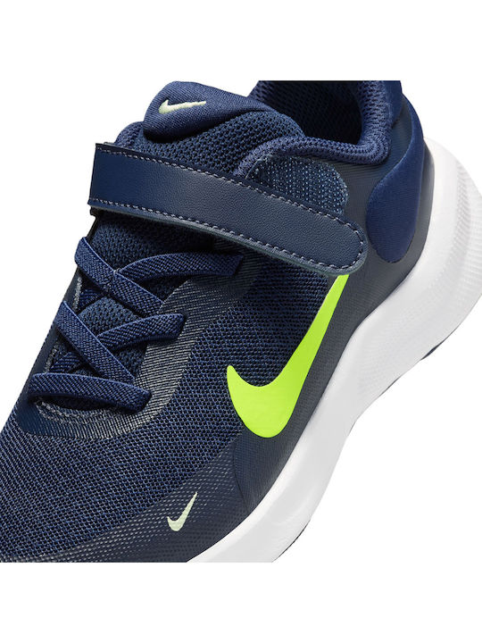Revolution Revolution Kids Sports Shoes Running with Hoop & Loop Closure Blue
