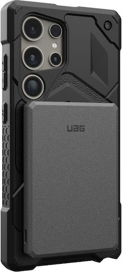 UAG SRGE Slim MagSafe Power Bank 5000mAh 10W с USB-C порт Черен