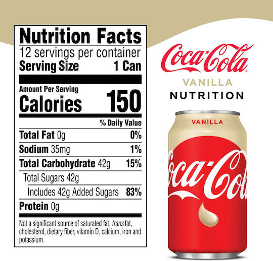 Coca Cola Vanilla 355ml