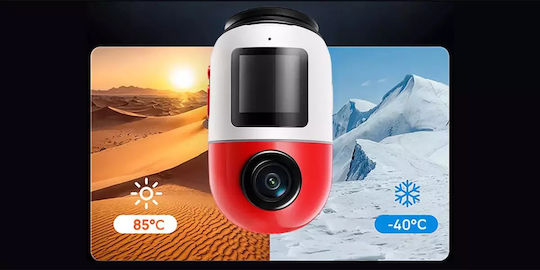 70Mai Omni X800 4K & 128GB Memory Card Set Autokamera DVR 4K & Rückfahrkamera