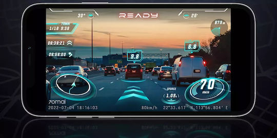 70Mai Omni X800 4K and 128GB Memory Card Car Digital Video Recorder Set 4K Wi-Fi GPS and Rear Camera