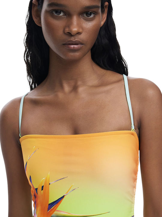 Desigual swim colibrí dress bikini-überzug schwarz ab 49,68