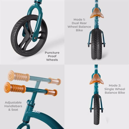 Y Volution Детски велосипед за баланс Velo Junior Airs Зелен