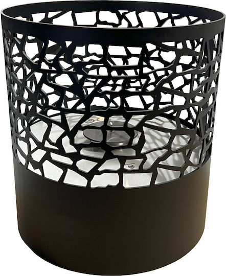 EcoHot Bio Stand Επιδαπέδιο Τζάκι Βιοαιθανόλης Εσωτερικού / Εξωτερικού Χώρου Μαύρο 35x35x38cm