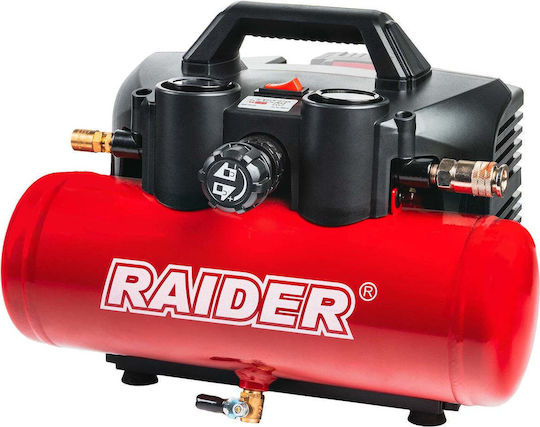 Raider Compresor de aer cu Rezervor de aer 4lt 089413