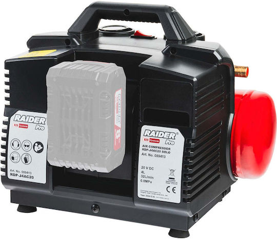 Raider Compresor de aer cu Rezervor de aer 4lt 089413