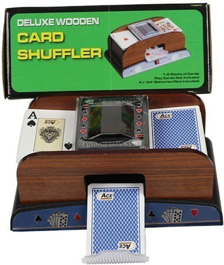 Pokeritems Wooden Card Shuffler