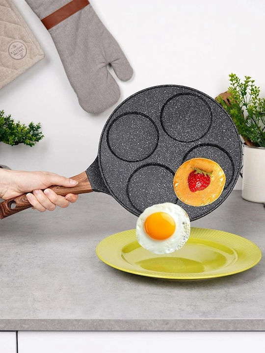 Vilde Tigaie pentru pancakes din Aluminiu cu Strat de Piatră 26cm