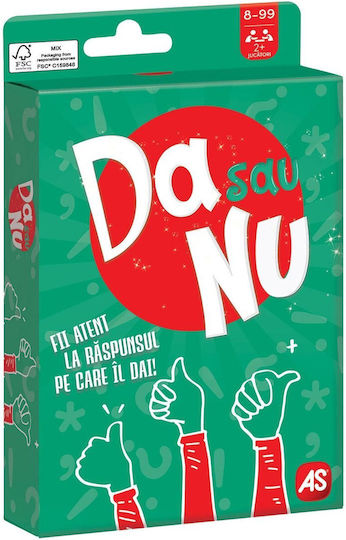 Joc de Societate Yes or No pentru 2+ Jucători 8+ Ani AS