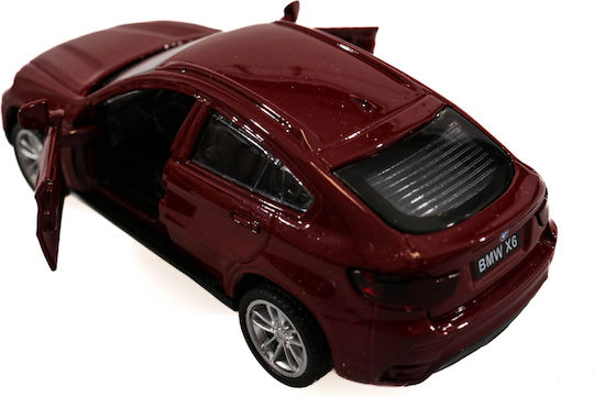 Msz Bmw X6 Toy Car 1:43 Red