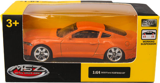 Mașinuță de jucărie Ford Mustang GT MSZ 1:64 portocalie 2018