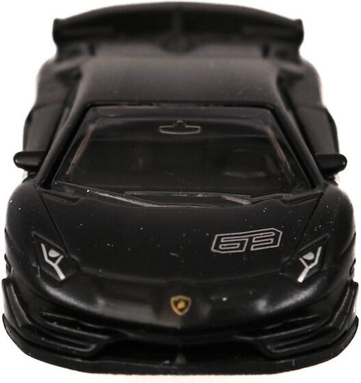 Lamborghini Aventador Svj Msz 1:64 Black Toy Car