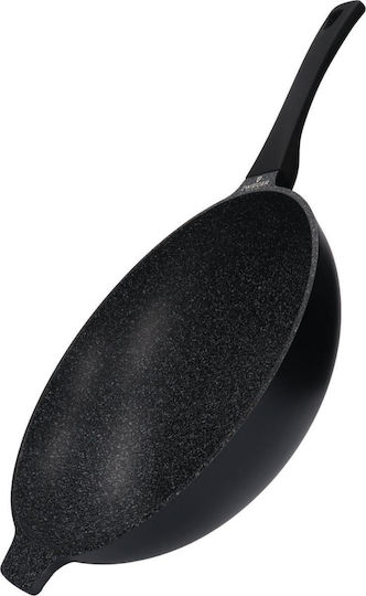 Zwieger Wok Mit Deckel aus Aluminium mit Steinbeschichtung 32cm