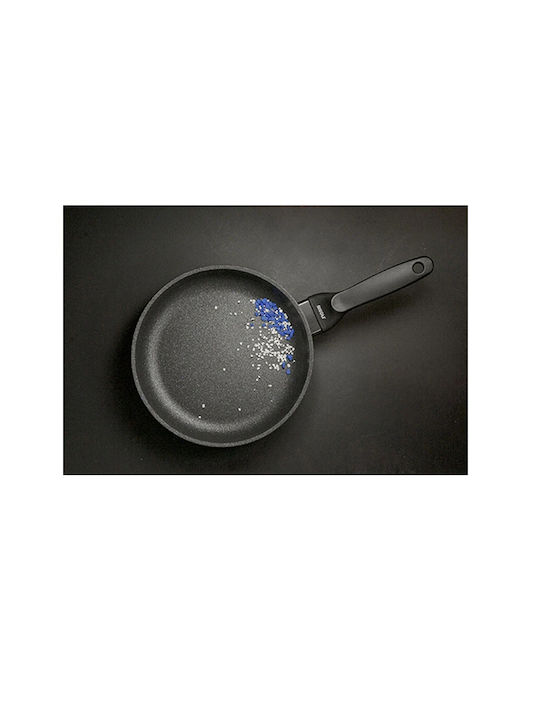 Risoli Blackplus Pan made of Cast Aluminum with Stone Coating Black 20cm