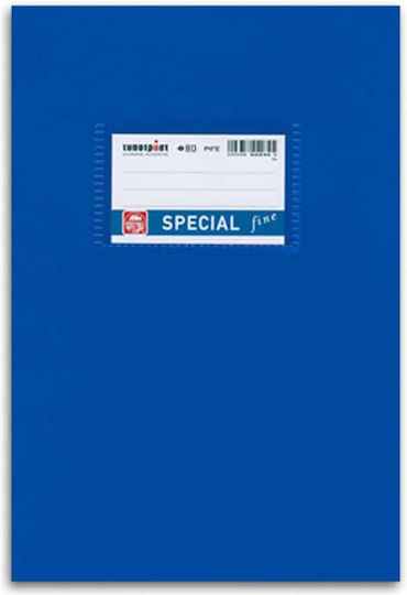 Typotrust Heft Vier Zeilen B5 50 Blätter Fine Blau 1Stück