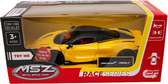 Mclaren 765 Lt Spielzeugauto Msz 1:31 Gelb