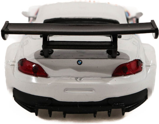 Bmw Z4 Gt3 Msz 1:38 White Toy Car