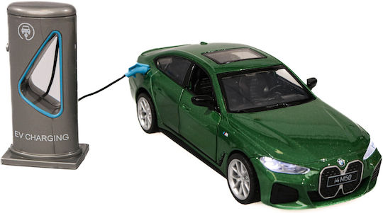 Bmw I4 M50 Toy Car Msz 1:34 Green