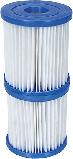 Bestway Round PVC Swimming Pool 3,638lt Inflatable 305x76cm Light Blue