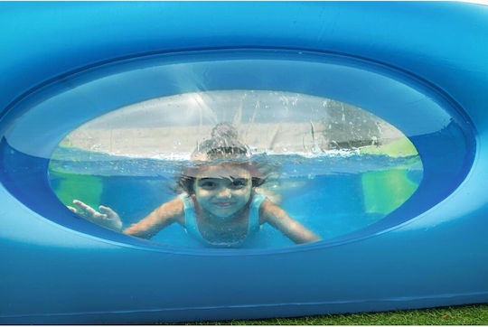 Bestway Children's Square Swimming Pool 565L Inflatable 168x168x56cm Green