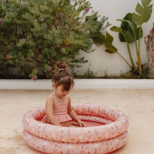 Little Dutch Ocean Dreams Kinder Rundes Schwimmbecken PVC Aufblasbar Rosa