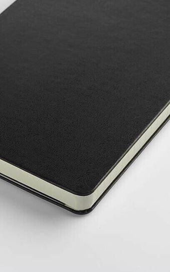 Moleskine Notebook Large 13x21 Σημειωματάριο Bullet Ριγέ με Σκληρό Εξώφυλλο και Λάστιχο Πράσινο